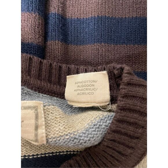 Haggar stripped sweater, Size Large - Picture 5 of 6